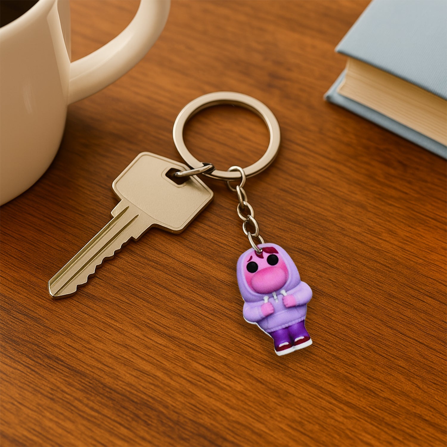 Cute Cartoon Character Keychain (1 Pc) Cute Cartoon Character Keychain (1 Pc)